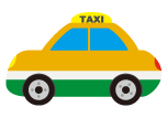 交通費（タクシー画像）